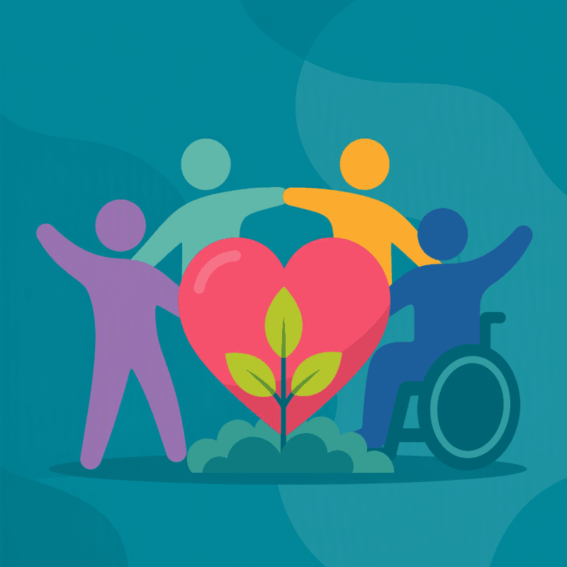 Icon - Improving wellbeing