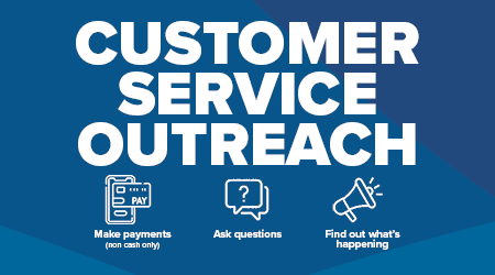 Cover graphic for Tatura Customer Service Outreach