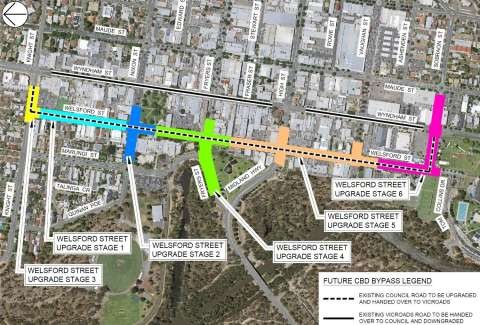 Overall plan for Welsford Street