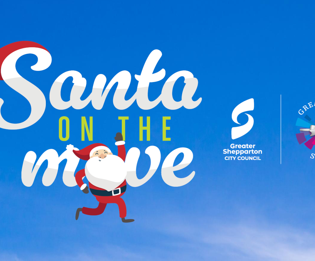 Cover image for event - Santa on the Move: Shepparton CBD