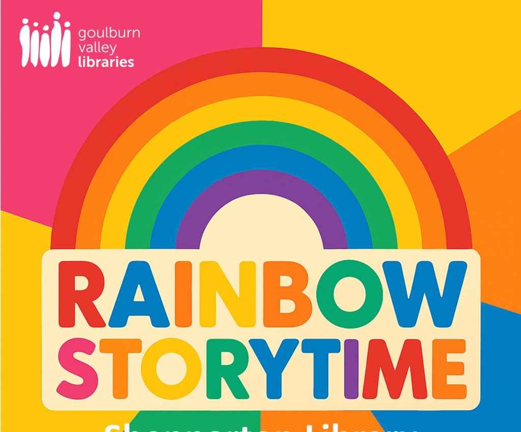 Cover image for event - Rainbow Storytime at Shepparton Library