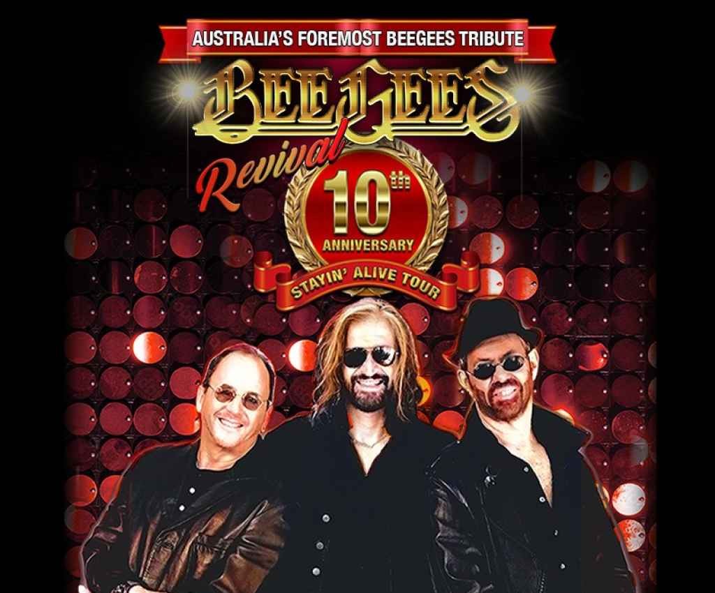 Cover image for event - Bee Gees Revival - 10th Anniversary Tour