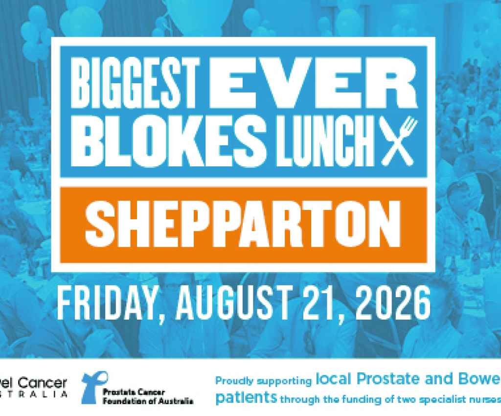 Cover image for event - Shepparton - Biggest Ever Blokes Lunch