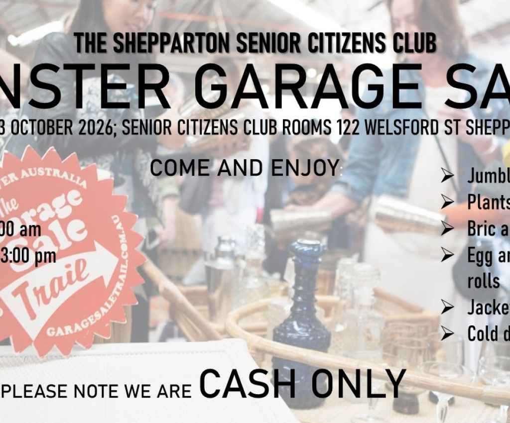 Cover image for event - Monster Garage Sale