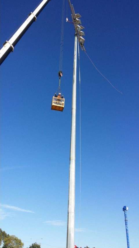 light poles 2