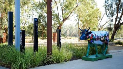 New Moooving Art Cow