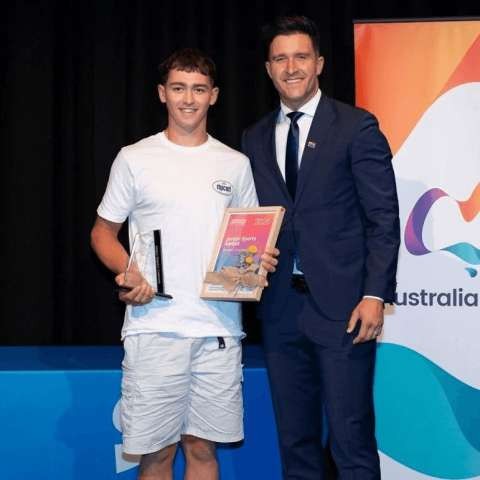 Junior Sports Award under 18 years - Tanner Miller